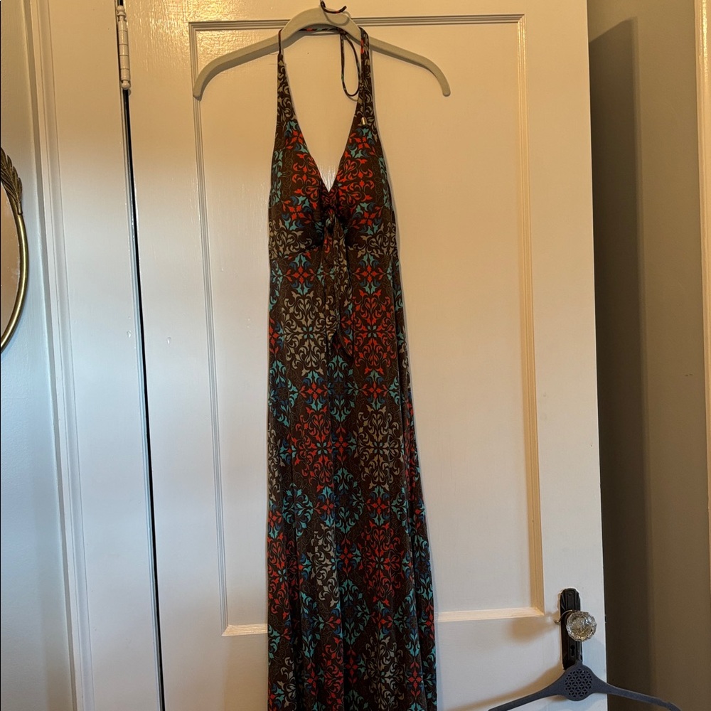 Etcetera Vibrant Patterned Maxi Dress